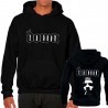 Men Down hoodie sweatshirt