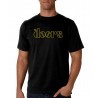 Mens The Doors shirt in black with vintage rock aesthetic