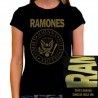 Ramones gold women T shirt 