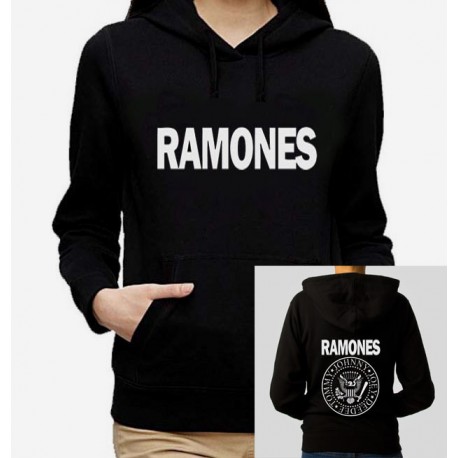 Sudadera mujer Ramones