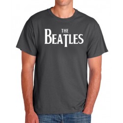 Men The Beatles guitars T shirt