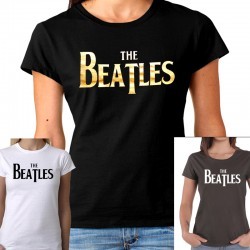 Camiseta The Beatles para mujer con diseño clásico de la banda – Rock Legendario