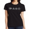 Women Led Zeppelin symbols T shirt