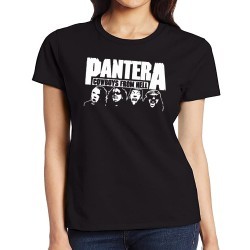 Women Pantera band T shirt