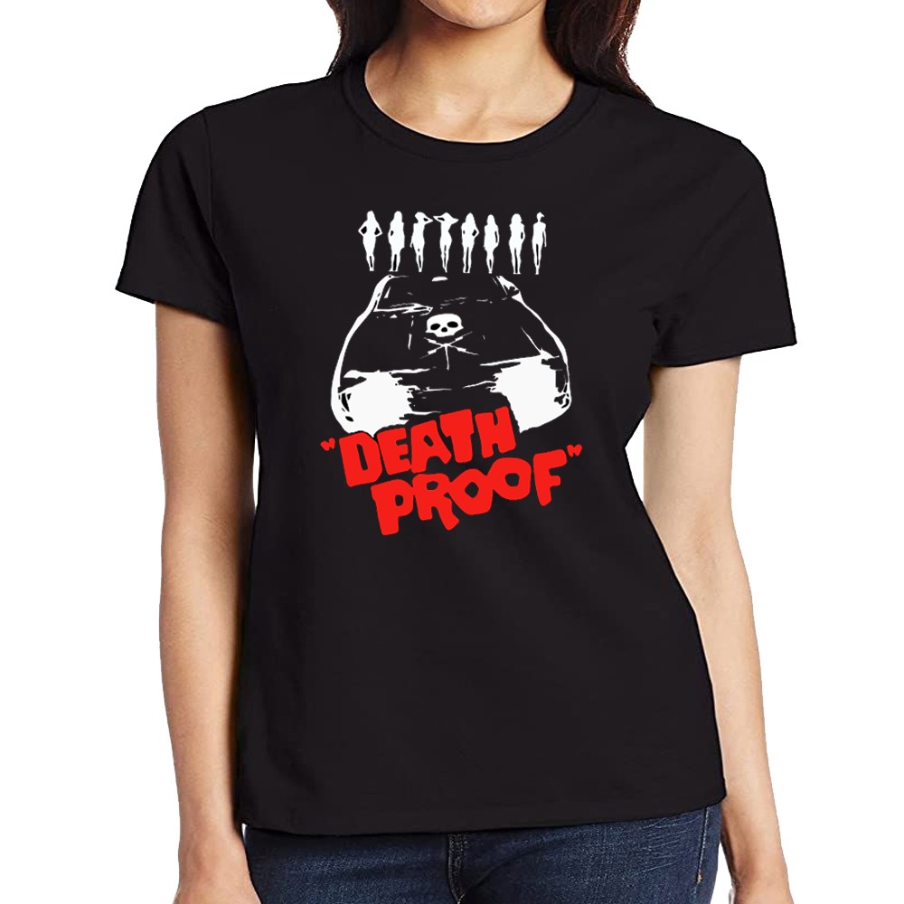 Women Death proof T shirt. MADE4ROCK 