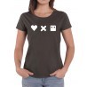 Camiseta mujer Love, death and robots