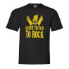 Camiseta hombre Simpsons never too old to rock