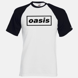 camiseta Oasis hombre béisbol