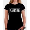 Camiseta mujer Hijos de la anarquia SAMCRO 