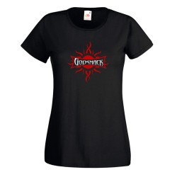 Camiseta Godsmack mujer estilo hard rock y metal alternativo