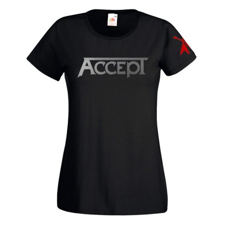 Camiseta mujer Accept