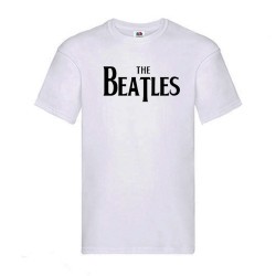 Men The Beatles guitars T shirt