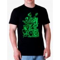 Camiseta hombre Fender guitars monsters