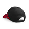 Military washed black cap -  MADE4ROCK. Rock accessories