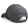 Military washed black cap -  MADE4ROCK. Rock accessories