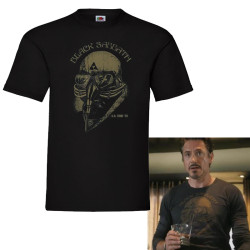 Camiseta hombre Black Sabbath Iron Man - MADE4ROCK. Camiseta series TV