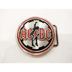 ac/dc band belt buckle