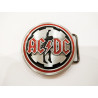 ac/dc band belt buckle