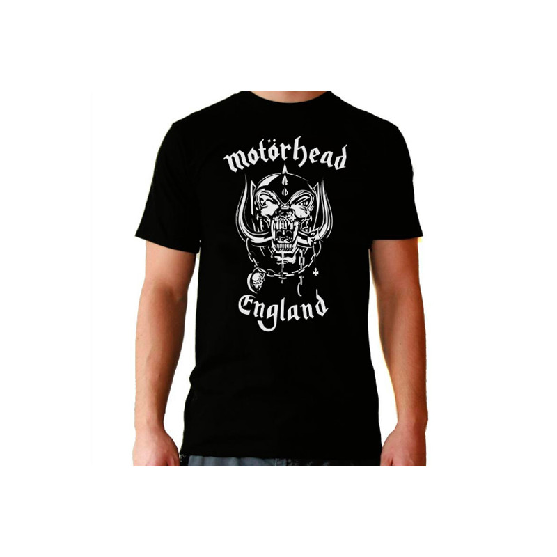 Motörhead England T-Shirt Men | Black and White | Made4rock
