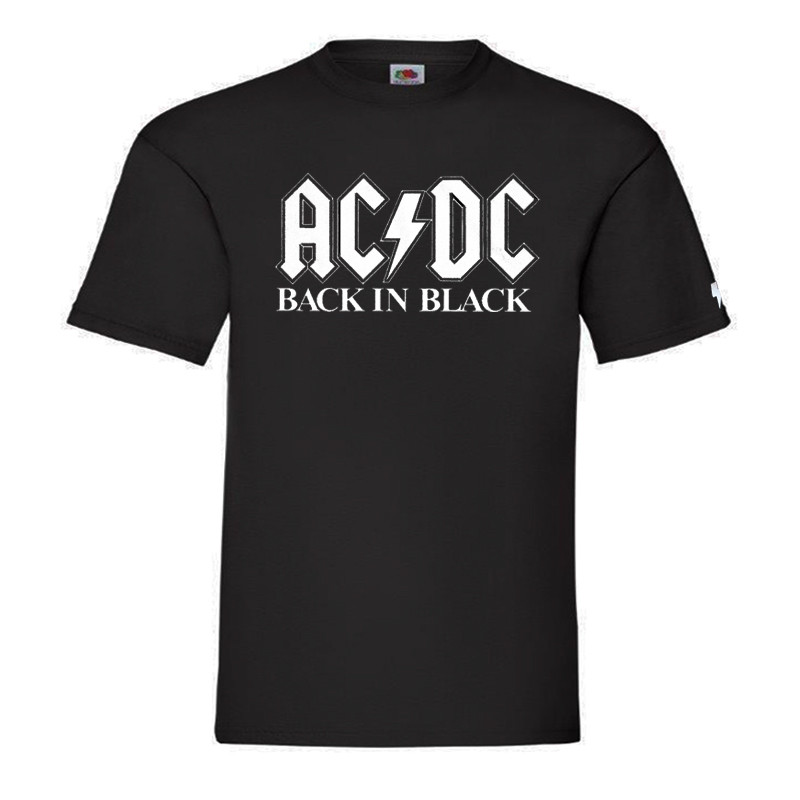 Camiseta hombre AC/DC Back in black