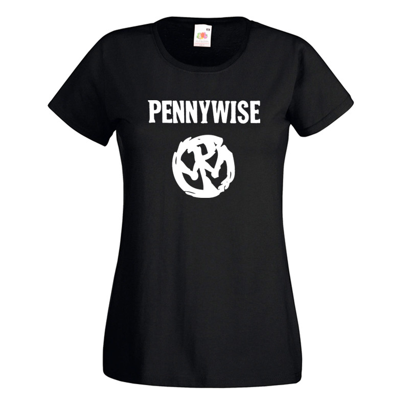 Camiseta mujer Pennywise  -MADE4ROCK.Camisetas rockeras mujer