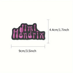 Parche Jimi Hendrix-  MADE4ROCK. Complementos rockeros