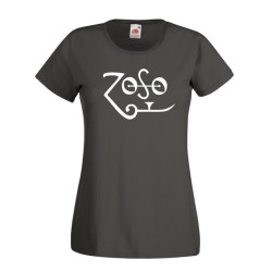 Camiseta mujer Led Zeppelin Jimmy Page Zoso