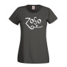 Camiseta mujer Led Zeppelin Jimmy Page Zoso