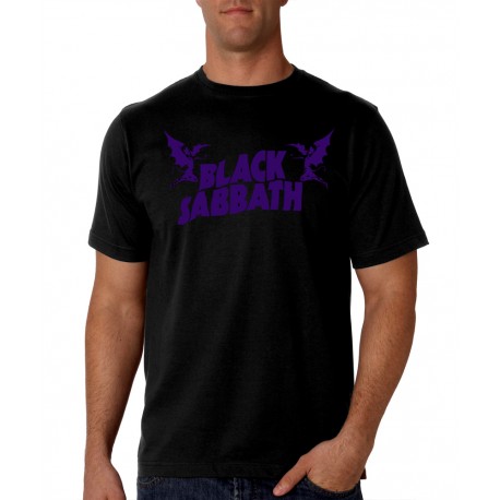 black vintage black sabbath t-shirt