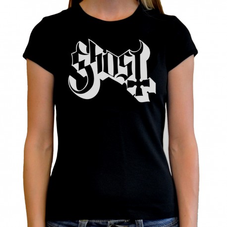 camiseta heavy metal Ghost mujer