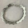 Bike chain bracelet