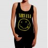 Nirvana tank top for women with classic band design – Grunge