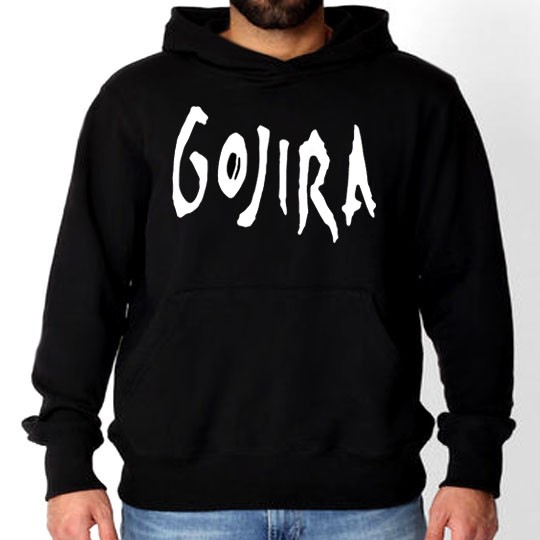 Men Gojira hoodie sweatshirt - MADE4ROCK. rocker hoodies man