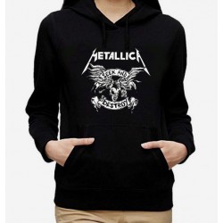 Women Metallica Seek and destroy hoodie 