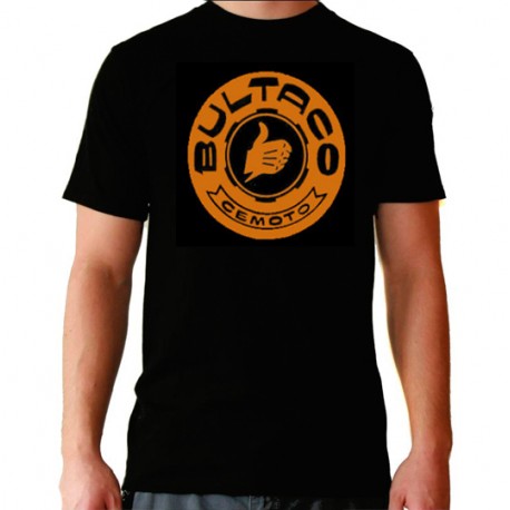 Bultaco men's T-shirt with classic design from the legendary brand – Biker