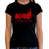 Camiseta mujer AC/DC let there be rock