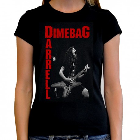 Women Dimebag Darrell T shirt