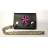 Star wallet with key chain