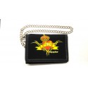 King of my heart wallet with key chain