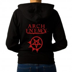 Women Arch enemy hoodie sweatshirt