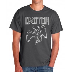 Led Zeppelin men grey t shirt