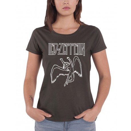Led Zeppelin women t-shirt grey