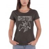Led Zeppelin women t-shirt grey