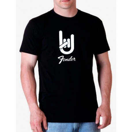 Camiseta hombre Fender guitars