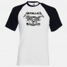 Men Metallica Seek and destroy  baseball T shirt