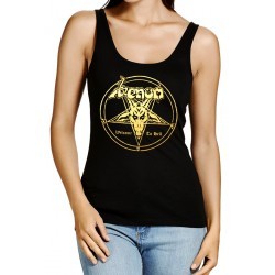 Camiseta de tirantes Venom para mujer con diseño clásico de la banda – Black Metal